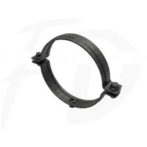 Obejma do dybla stal Inguri ⌀ 87 kolor czarny matowy